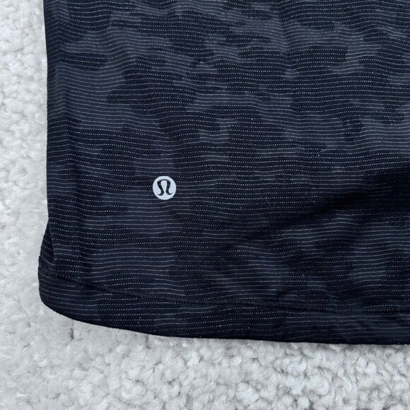 Lululemon Black Camo Miles Ahead Tee - Picture 5 of 9